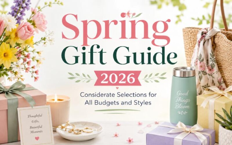 Spring Gift Guide 2026: Considerate Selections for All Budgets and Styles