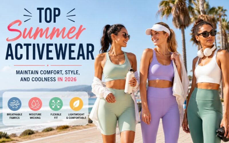 Top Summer Activewear: Maintain Comfort, Style, and Coolness in 2026