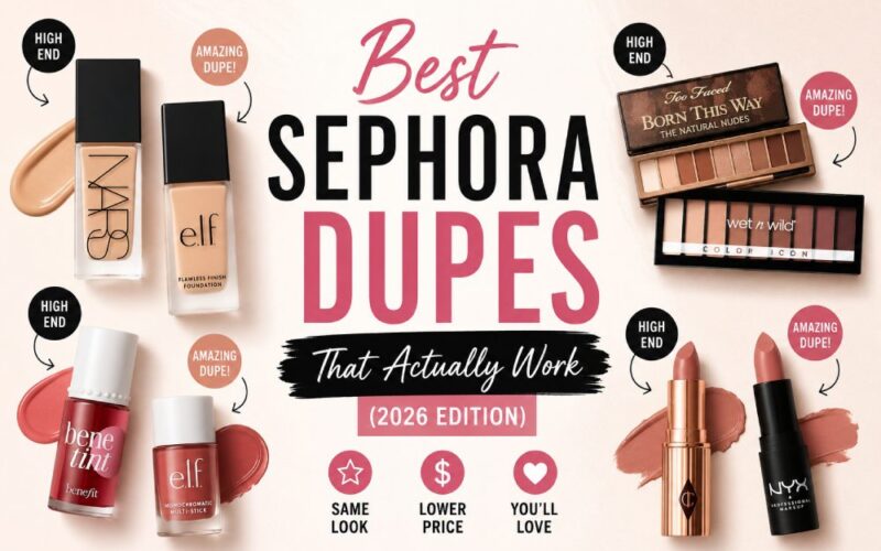Best Sephora Dupes That Actually Work (2026 Edition)