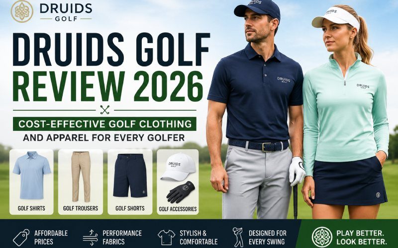 Druids Golf Review 2026: Cost-Effective Golf Clothing and Apparel for Every Golfer