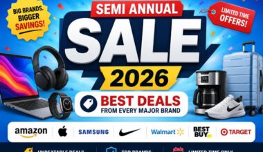 Semi Annual Sale 2026_ Best Deals From Every Major Brand