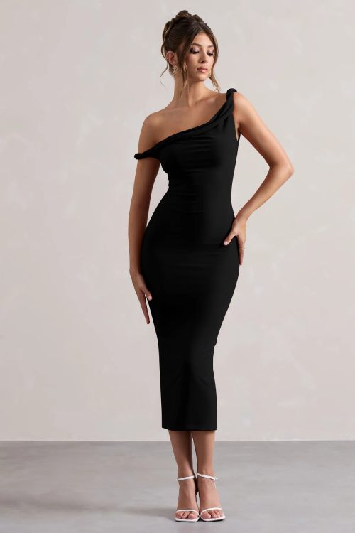 club l london Bodycon Midi Dress