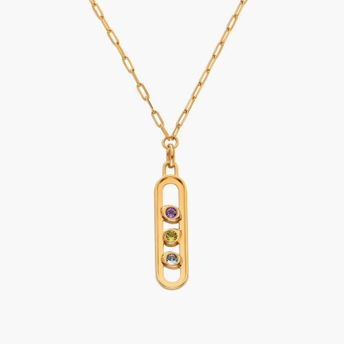 oak & luna Birthstone Necklace