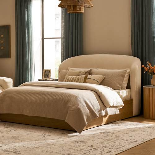 Auburn Wood Storage Bed