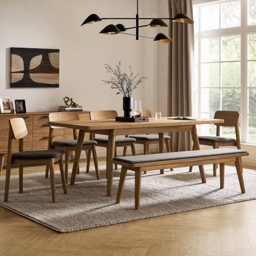 Seb Extendable Dining Set for 4-6