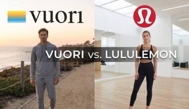 Vuori vs Lululemon athleisure brand comparison 2026