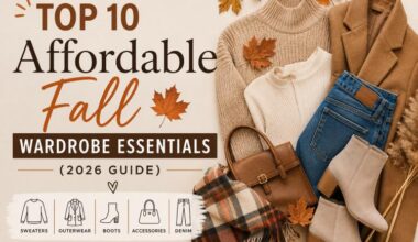 Affordable Fall Wardrobe Essentials