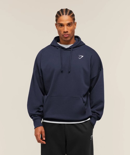 CREST OVERSIZED HOODIE