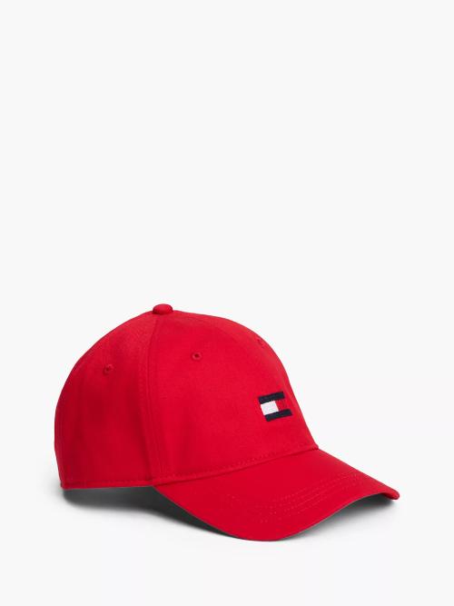 Embroidered Flag Logo Baseball Cap