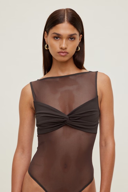 Kai Sheer Mesh Bodysuit