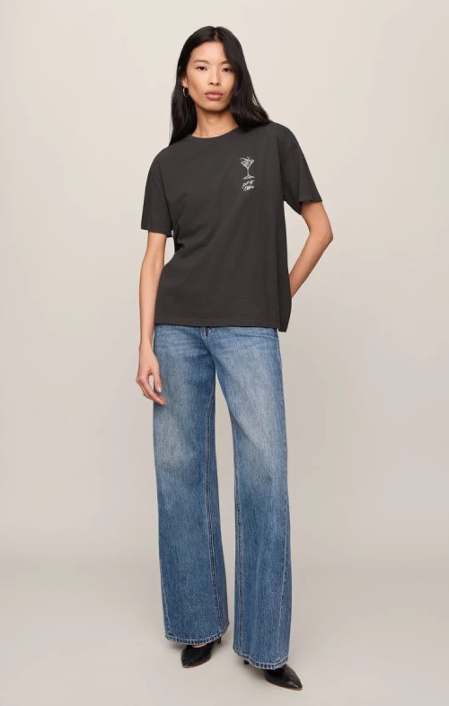MARTINI GRAPHIC BOYFRIEND TEE