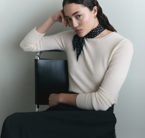 Mongolian Cashmere Crewneck Sweater