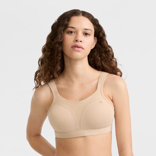 SPOT COMFORT HIGH-IMPACT SPORTS BRA, C LOGO