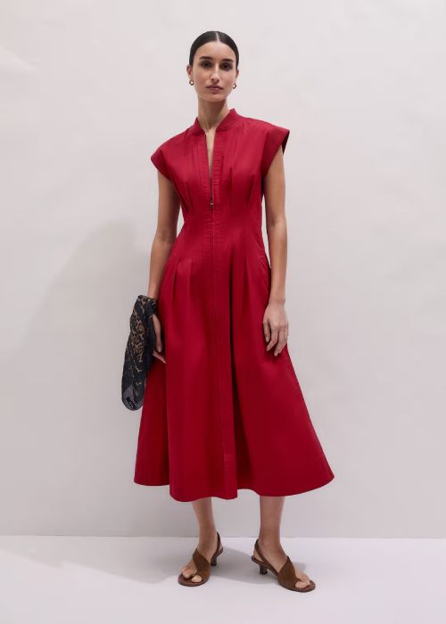 Sporty Smart Midi Dress