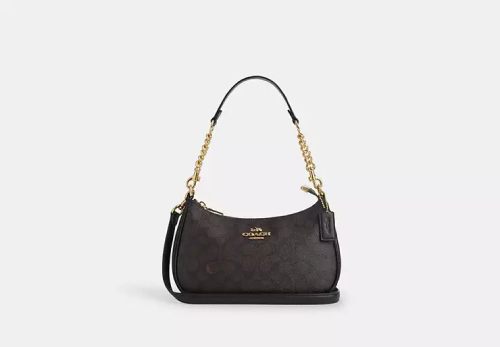 Teri Shoulder Bag In Signature Canvas