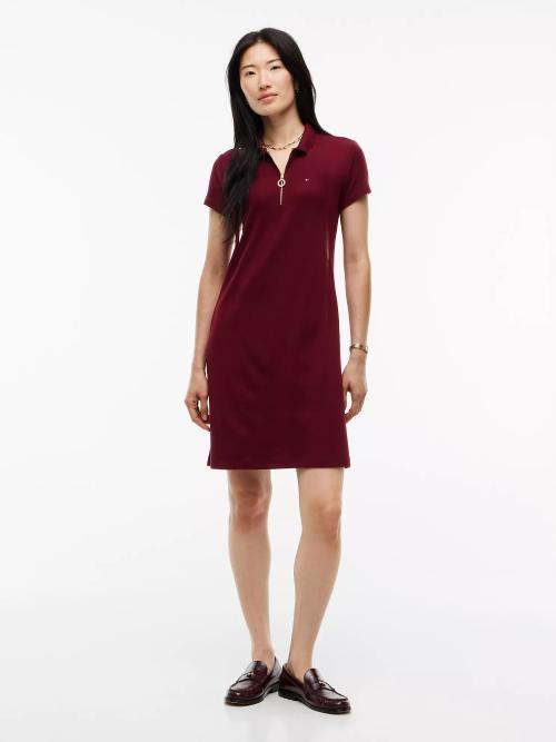 Zip Polo Dress
