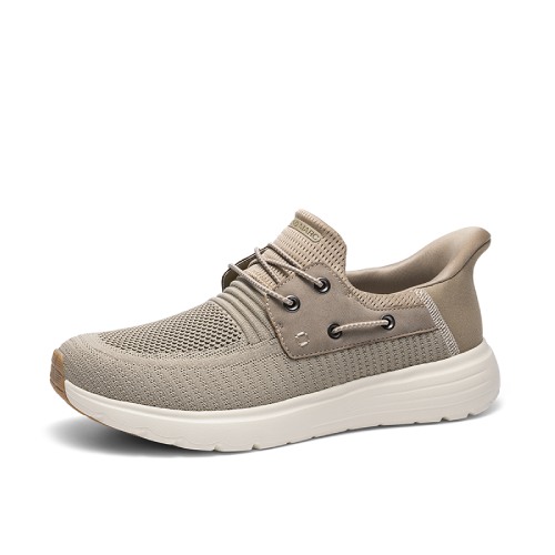 Breathable Knit Slip-On Sneakers