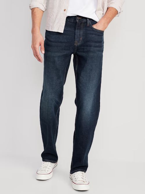 Loose Built-In Flex Jeans
