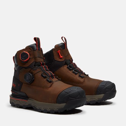 Mens Timberland PRO Boondock Ultralight 6" Composite-Toe Work Boot with BOA Fit System