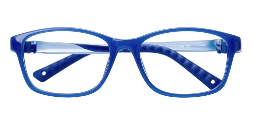 Rectangle Blue Eyeglasses - FP2812