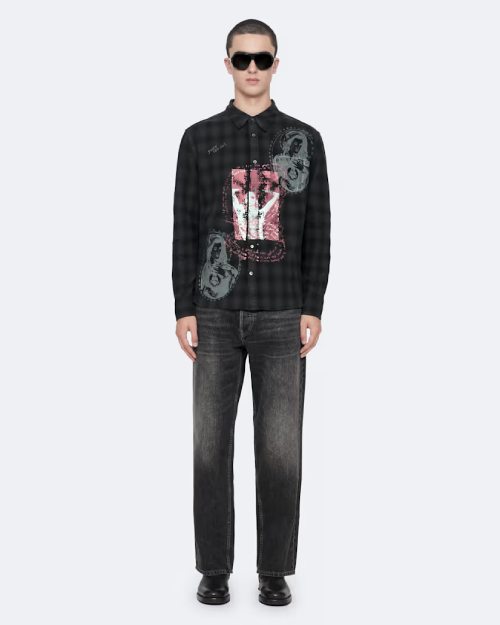 BOWER REGULAR-FIT PRINTED SHIRT
